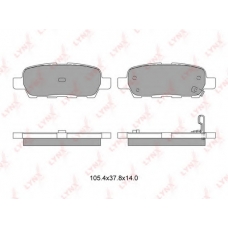 BD-5706 LYNX Тормозные колодки дисковые