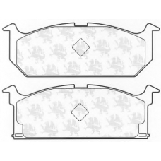 BP440 QH Benelux Комплект тормозных колодок, дисковый тормоз