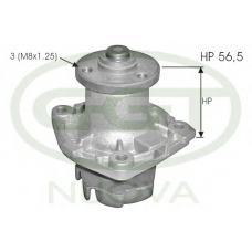 PA12462 GGT Водяной насос