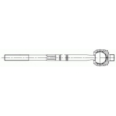 16506 01 LEMFORDER Осевой шарнир, рулевая тяга