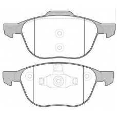 BLF3026 QUINTON HAZELL Комплект тормозных колодок, дисковый тормоз