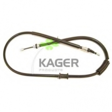 19-0599 KAGER Трос, стояночная тормозная система