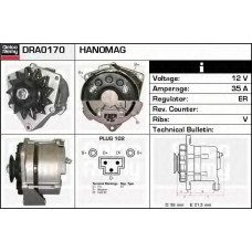 DRA0170 DELCO REMY Генератор