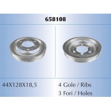 658108 Malo Ременный шкив, коленчатый вал