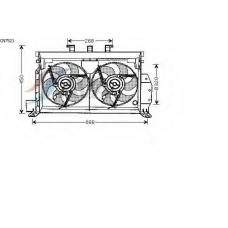 CN7521 AVA Вентилятор, охлаждение двигателя