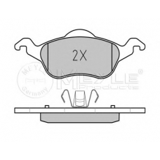 025 231 5419/PD MEYLE Комплект тормозных колодок, дисковый тормоз