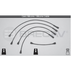 09.400 BRECAV Комплект проводов зажигания