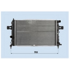 0107.3091 FRIGAIR Радиатор, охлаждение двигателя