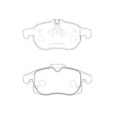 WBP23402A WAGNER LOCKHEED Комплект тормозных колодок, дисковый тормоз