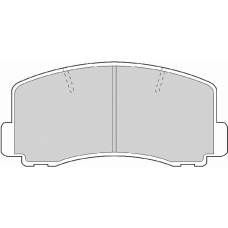 FD901A NECTO Комплект тормозных колодок, дисковый тормоз