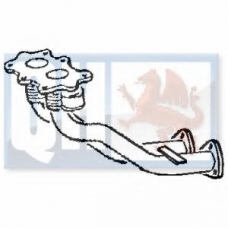 301943 QUINTON HAZELL Труба выхлопного газа