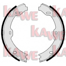 09020 KAWE Комплект тормозных колодок, стояночная тормозная с