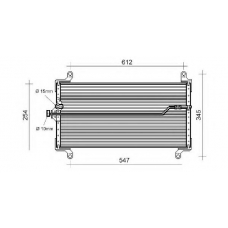 QCN247 QUINTON HAZELL Конденсатор, кондиционер