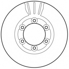 562831BC BENDIX Тормозной диск