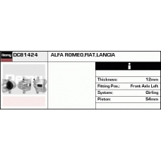 DC81424 DELCO REMY Тормозной суппорт