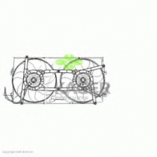 32-2415 KAGER Вентилятор, охлаждение двигателя