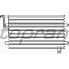 103 092 TOPRAN Конденсатор, кондиционер