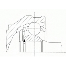 21312 SPIDAN Шарнир, приводной вал