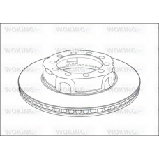 NSA1017.20 WOKING Тормозной диск