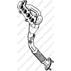 851-275 BOSAL Труба выхлопного газа