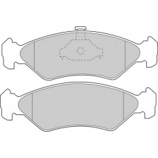 DBP241082 DURON Комплект тормозных колодок, дисковый тормоз