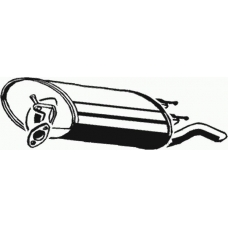 20.015 ASMET Глушитель выхлопных газов конечный