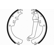 5180159 GIRLING Комплект тормозных колодок