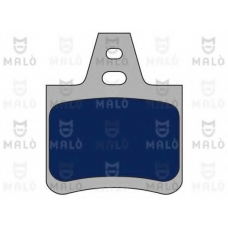 1050459 Malo Комплект тормозных колодок, дисковый тормоз