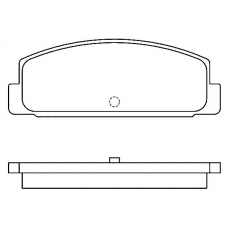 20031 130  0 4 TEXTAR Колодки тормозные