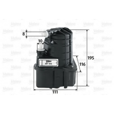 587542 VALEO Топливный фильтр