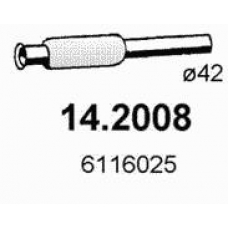 14.2008 ASSO Предглушитель выхлопных газов