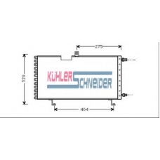 0720001 KUHLER SCHNEIDER Конденсатор, кондиционер