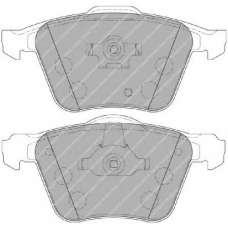 FQT1631 FERODO Комплект тормозных колодок, дисковый тормоз