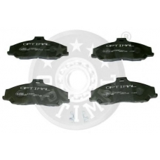 10396 OPTIMAL Комплект тормозных колодок, дисковый тормоз