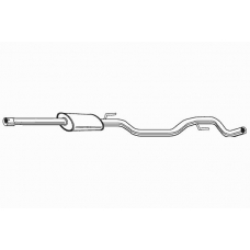 22965 WALKER Средний глушитель выхлопных газов