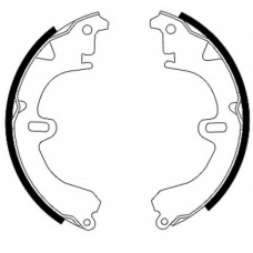 8DB 355 003-371 HELLA Комплект тормозных колодок