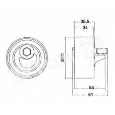 ITB-6700 IPS Parts Устройство для натяжения ремня, ремень грм