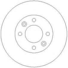 AC2025D AC Delco Тормозной диск