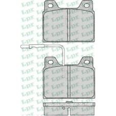 05P131 LPR Комплект тормозных колодок, дисковый тормоз