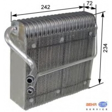 8FV 351 330-551 HELLA Испаритель, кондиционер