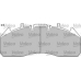 541724 VALEO Комплект тормозных колодок, дисковый тормоз