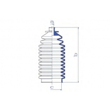 K5142 DA SILVA Пыльник, рулевое управление
