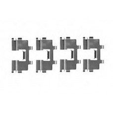 PFK177 TRW Комплектующие, колодки дискового тормоза