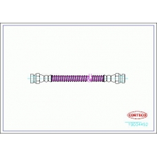 19034452 CORTECO Тормозной шланг