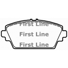 FBP3443 FIRST LINE Комплект тормозных колодок, дисковый тормоз