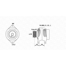 943346215010 MAGNETI MARELLI Генератор