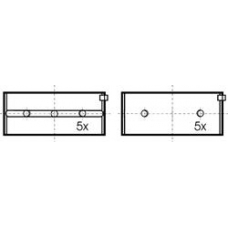 77125618 KOLBENSCHMIDT Подшипник коленвала