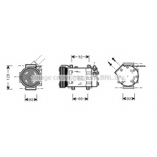 RTK255 Prasco Компрессор, кондиционер