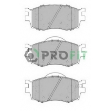 5000-1905 PROFIT Комплект тормозных колодок, дисковый тормоз