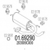 01.69290 MTS Глушитель выхлопных газов конечный